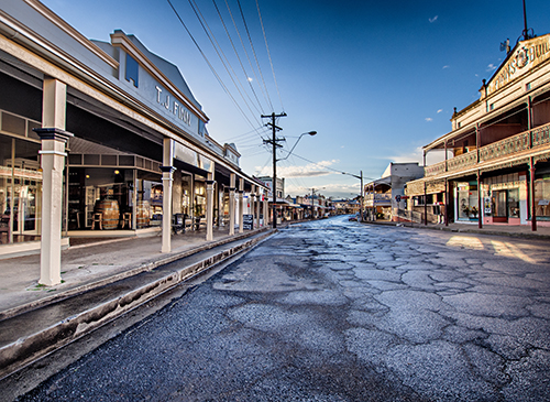 A Violent Rain Storm had just cleared